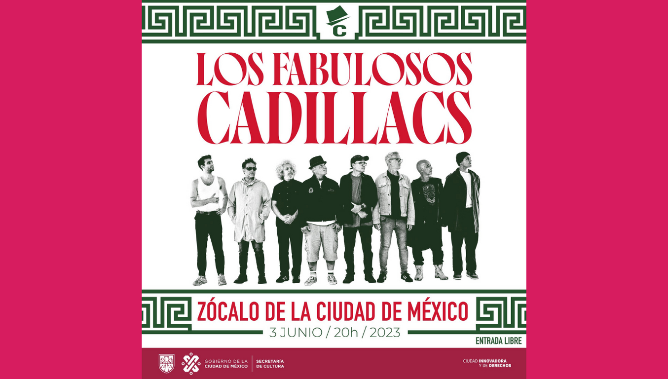 El posible setlist de Los Fabulosos Cadillacs en el Zócalo de la CDMX