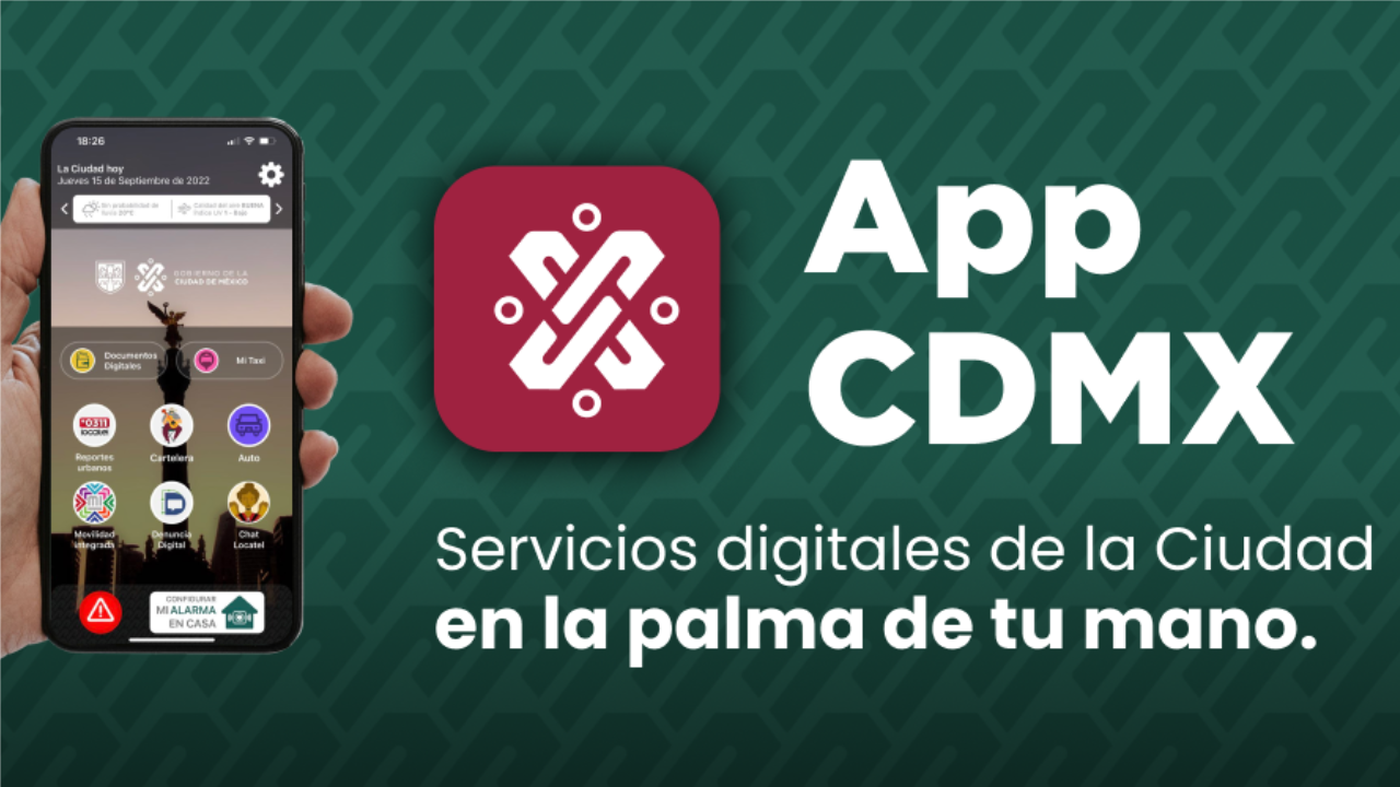 Gobierno De CDMX Presenta Nueva App Para Realizar Trámites